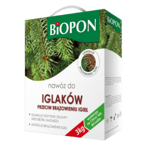 Biopon Nawóz do iglaków przeciw brązowieniu igieł