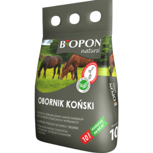Biopon obornik granulowany koński 10l