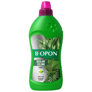 Biopon nawóz do roślin zielonych płyn 1L - obrazek 1