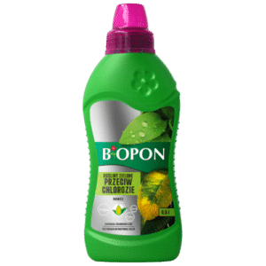 Biopon przeciw chlorozie nawóz do roślin zielonych 0,5l - obrazek 1