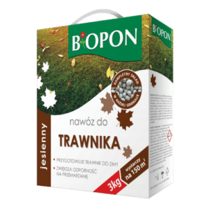Biopon Nawóz Jesienny do Trawnika Granulat 3kg