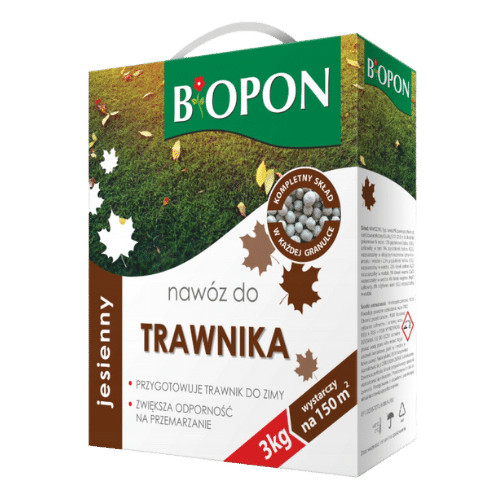 Biopon Nawóz Jesienny do Trawnika Granulat 3kg