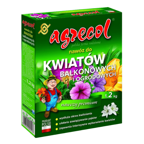 Agrecol Nawóz do kwiatów balkonowych i ogrodowych 1,2kg