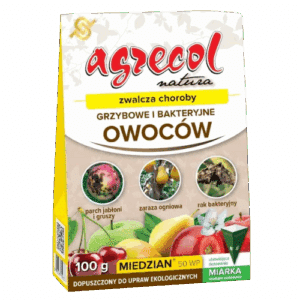 Agrecol Miedzian WP Środek grzybobójczy zwalczający choroby grzybowe 100g