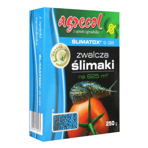 Agrecol Środek zwalczający ślimaki Ślimatox 5GB 250g Agrecol Ślimatox 5GB Środek zwalczający ślimaki 250g