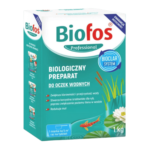 Biofos Professional Biologiczny preparat do oczek wodnych BioClar System