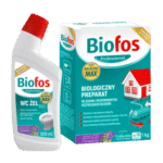 Biofos Professional Zestaw Proszek do szamb 1 kg + WC Bio Żel 500