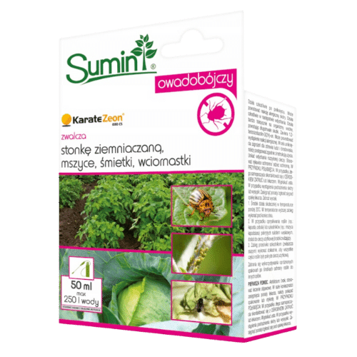 Sumin Karate Zeon 050 CS Środek owadobójczy zwalczający stonkę ziemniaczaną, mszyce, śmietki, wciornastki