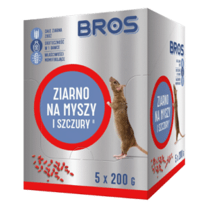 Bros Ziarno na myszy i szczury 5x200g - obrazek 1