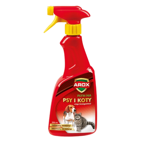 Arox Płyn na Psy i Koty Ulegający Biodegradacji 500ml