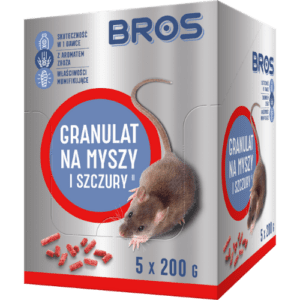 Bros Płatkil na myszy i szczury 200g x 5 sztuk - obrazek 1