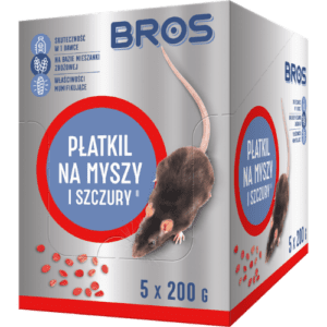 Bros Płatki na myszy i szczury 5 x 200g - obrazek 1