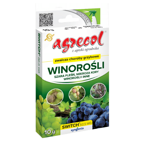 Agrecol Switch 62,5 WG Preparat Zwalczający Choroby Grzybowe Winorośli 10g