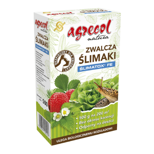 Ślimatox FE Agrecol 500g do Zwalczania Ślimaków Agrecol Ślimatox FE Preparat Zwalczający Ślimaki 500g