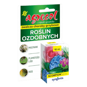 Agrecol Scorpion 325SC zwalcza choroby grzybowe roślin ozdobnych 10 ml - obrazek 1