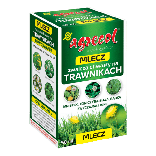 Agrecol Mlecz Środek Zwalczający Chwasty na Trawnikach 50ml