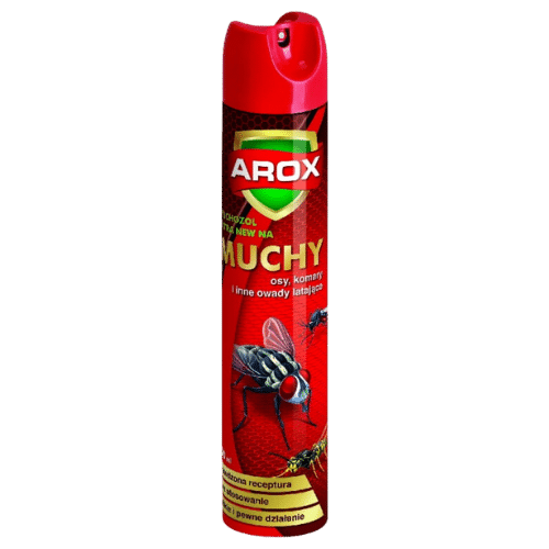 Arox Muchomor Spray na Muchy i Inne Owady Latające 750ml