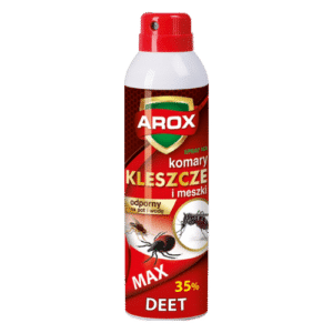 Arox Deet Max Spray na Kleszcze, Komary i Meszki 250ml