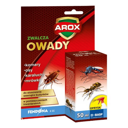 Arox Fendona 6 SC Preparat na Kleszcze, Komary i Inne Owady w Ogrodzie 50ml