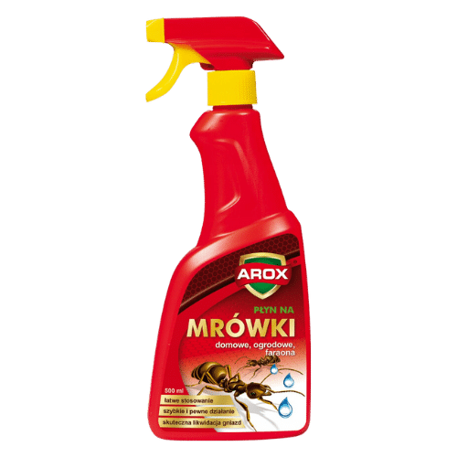 Arox Płyn na Mrówki Domowe, Ogrodowe i Faraona w Sprayu 500ml