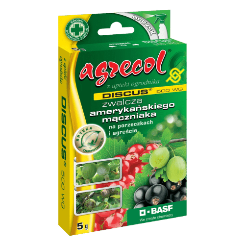 Agrecol 5g Discus 500WG na Mączniaka Prawdziwego i Czarną Plamistość Róż