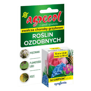 Agrecol Scorpion 325SC Preparat Zwalczający Choroby Grzybowe Roślin Ozdobnych 5ml