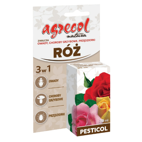 Pesticol Agrecol 30ml na Owady, Choroby Grzybowe i Przędziorki Róż
