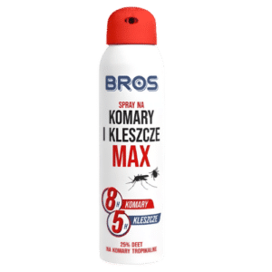 Bros Spray na Komary i Kleszcze Max 90ml