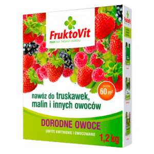Fruktovit Plus Nawóz do Truskawek, Malin i Innych Owoców 1,2 kg - obrazek 1