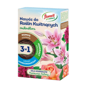 Florovit mikroflora 3w1 nawóz do kwitnących 1kg - obrazek 1