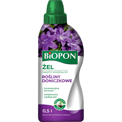 Biopon Nawóz Mineralny w Żelu do Roślin Doniczkowych 500ml