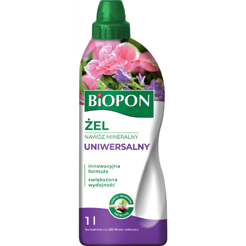 Biopon Żel Nawóz Mineralny Uniwersalny 1L