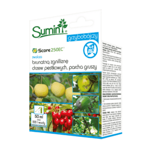 Sumin Score 250 EC Środek grzybobójczy zwalczający brunatną zgniliznę drzew pestkowych i parcha gruszy 50ml - obrazek 1