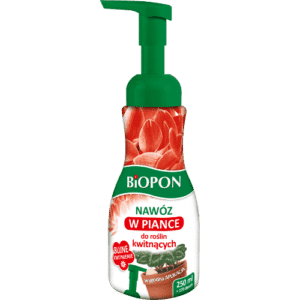 Biopon w piance do roślin kwitnących