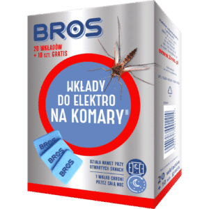 Bros Wkłady do Elektro na Komary 20 sztuk - obrazek 1