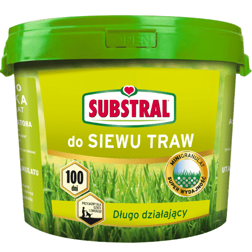 Substral Nawóz Długo Działający do Siewu Trawy 100 Dni 5kg