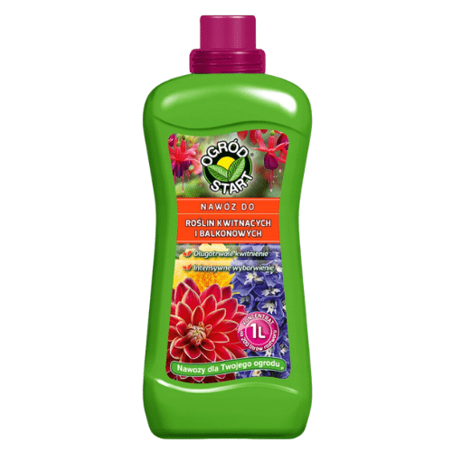Nawóz Ogród Start do Roślin Kwitnących i Balkonowych 1l