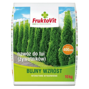 Fruktovit do tui i żywotników 10 kg Przyspiesz Efekt Zielonej Ściany - obrazek 1