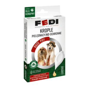 Fedi Krople na pchły i kleszcze dla dużych psów 4 x 4 ml