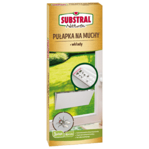 Substral Naturen Pułapka na Muchy 3 Pułapki + 6 Wkładów