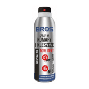 Bros Spray na Komary i Kleszcze 50% DEET 90ml - obrazek 1