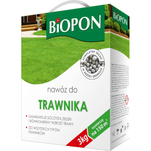 Biopon Nawóz do Trawnika Granulat 3kg