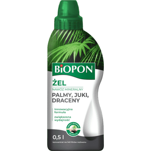 Biopon Żel Nawóz Mineralny do Juk i Dracen 0,5L