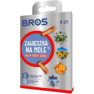 Bros 4 pory roku zawieszki na mole 4 sztuki - obrazek 1