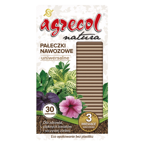 Agrecol Natura Pałeczki Nawożowe Uniwersalne 30 Sztuk