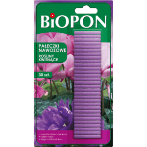 Biopon Pałeczki Nawożowe do Roślin Kwitnących 30 Sztuk