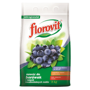 Florovit nawóz do borówek granulowany 3kg - obrazek 1