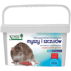 Sumin Trutka granulat na szczury i myszy 2,5 kg - obrazek 1