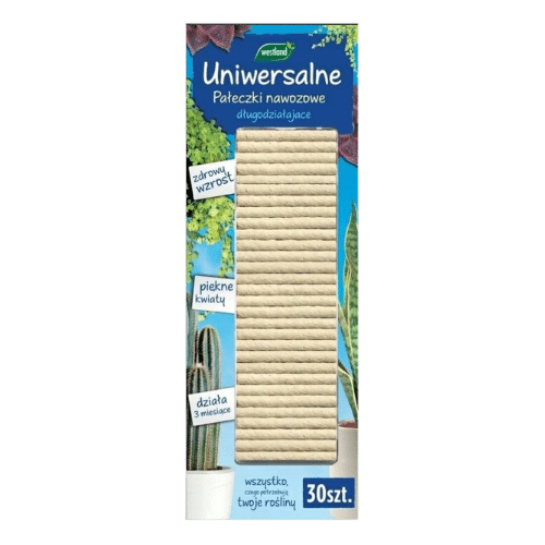 Westland Pałeczki Nawozowe do Kwiatów Domowych, Blister 30 Sztuk