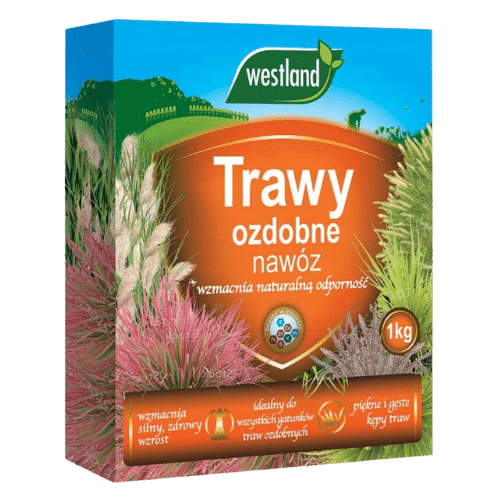 Westland Nawóz do Traw Ozdobnych Karton 1kg – Zdrowy i Bujny Wzrost Traw Dekoracyjnych
